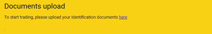 KYC first step